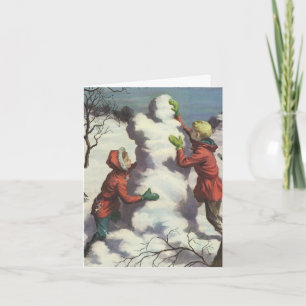 Merci de Noël vintage