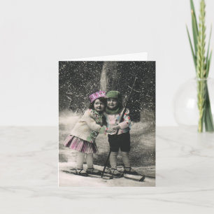 Merci de Noël vintage