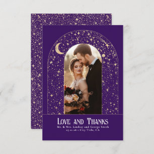 Merci de nuit étoilé céleste et mystique