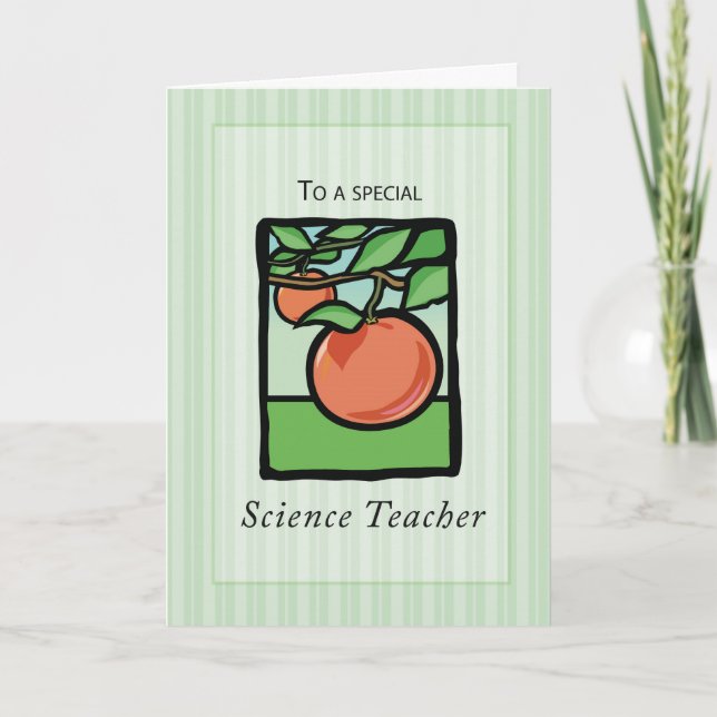 Merci de professeur de sciences, Apple (Devant)