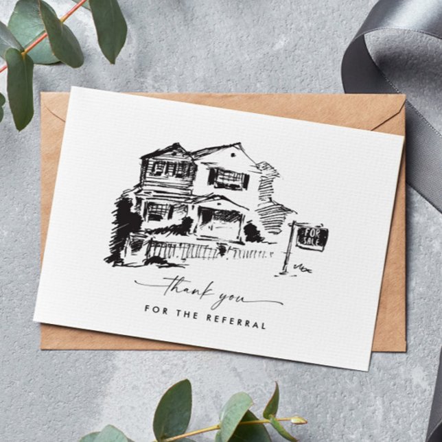 Merci de référence immobilier de marque moderne (Créateur téléchargé)