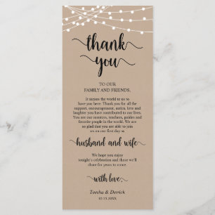 Merci de réglage, Cartes lumineuses à cordes Kraft