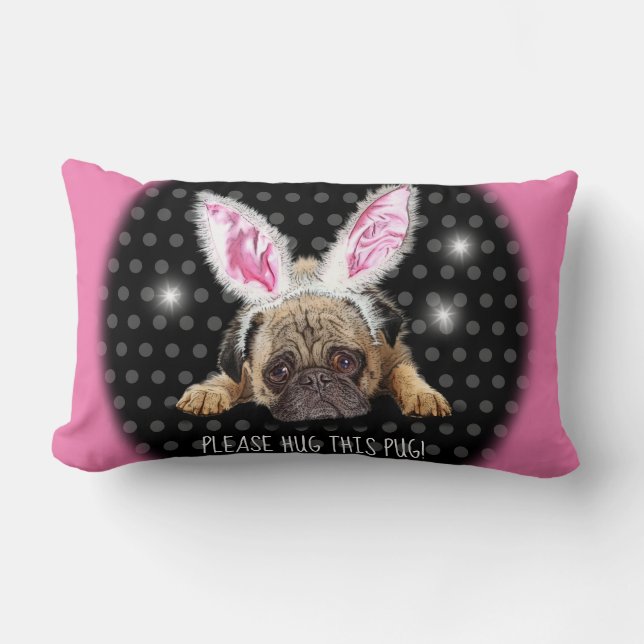 Merci de serrer ce coussin de carlin Lumbar. (Recto)