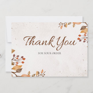 Merci de service d'affaires bio beige et Brown
