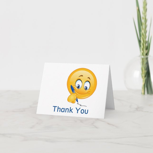 Merci de sourire / Carte de voeux - SRF (Devant)