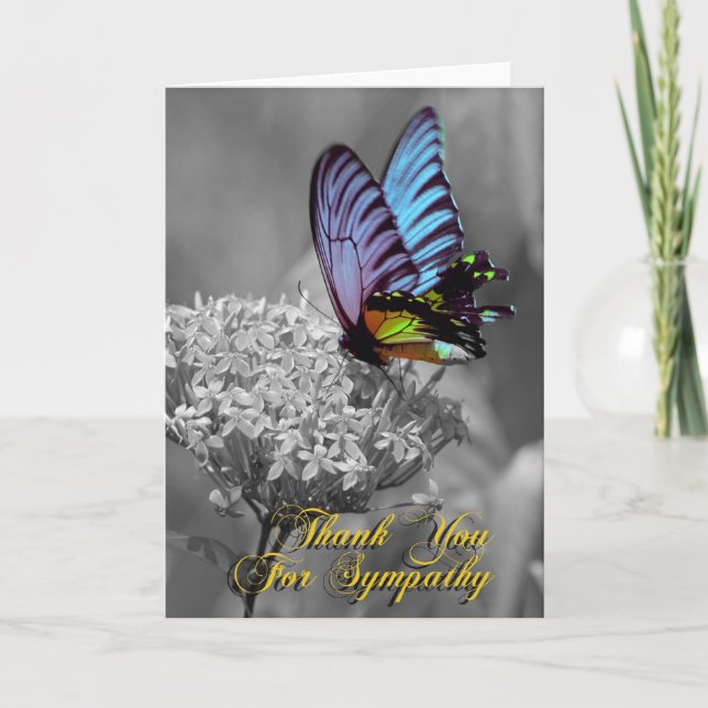 Merci de sympathie (Devant)