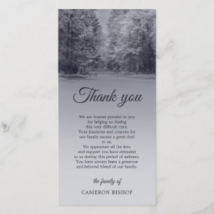 Merci de sympathie du pont   d'hiver