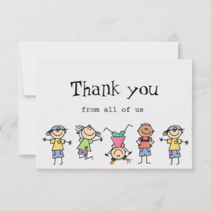 Merci de tous nous Enfants Enfants Cartoon Fun