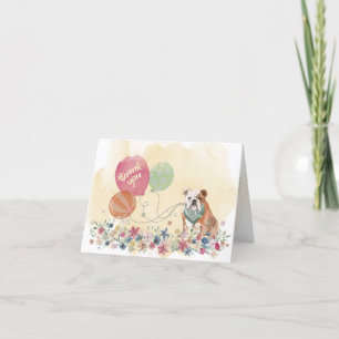 Merci de votre chien en ballons