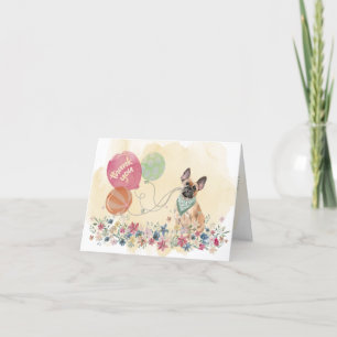 Merci de vous & French Bulldog et ballons