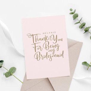 Merci D'Être Ma Femme D'Accueil Typographie Rose