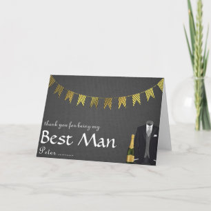 Merci d'être mon meilleur homme Tuxedo