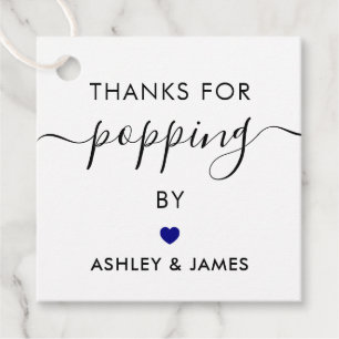 Merci d'être passé Tags, Étiquette de mariage, Ble