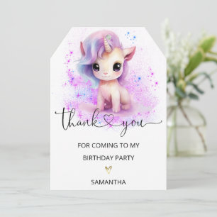 Merci d'être venu à ma fête d'anniversaire