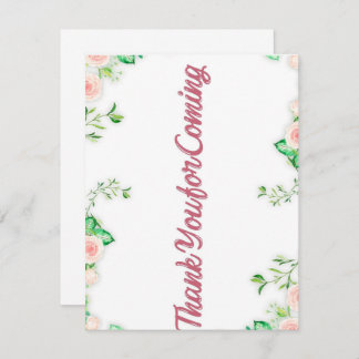 merci d'être venu après la fête.