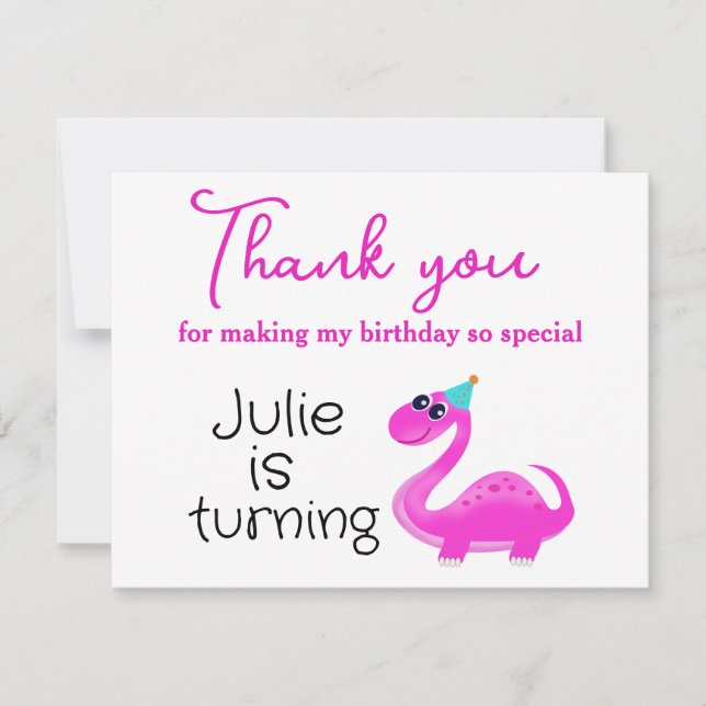 Merci d'être venu pour mon anniversaire (Devant)