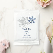 Merci d'hiver de la Marine Silver Snowflake