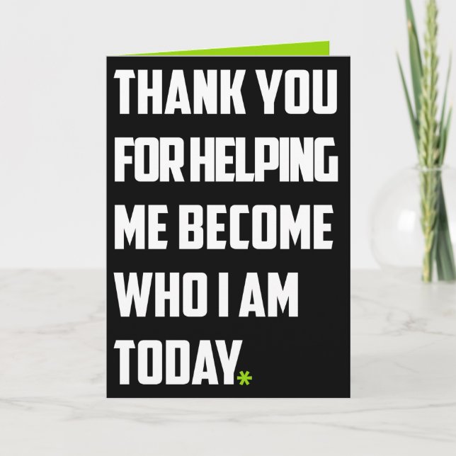 Merci drôle (Devant)