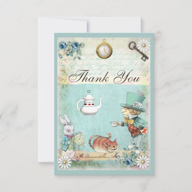 Merci du Tea Party de Mad Hatter (Devant)