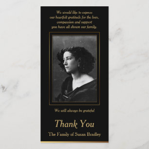 Merci élégant de sympathie de photo avec la