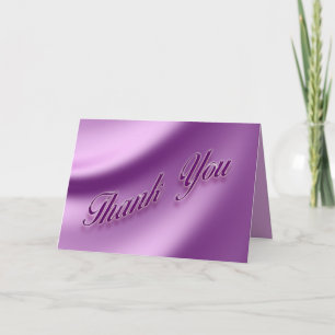 Merci élégant violet