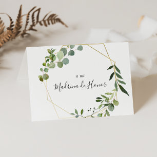 Merci espagnol de la fête des marées verte