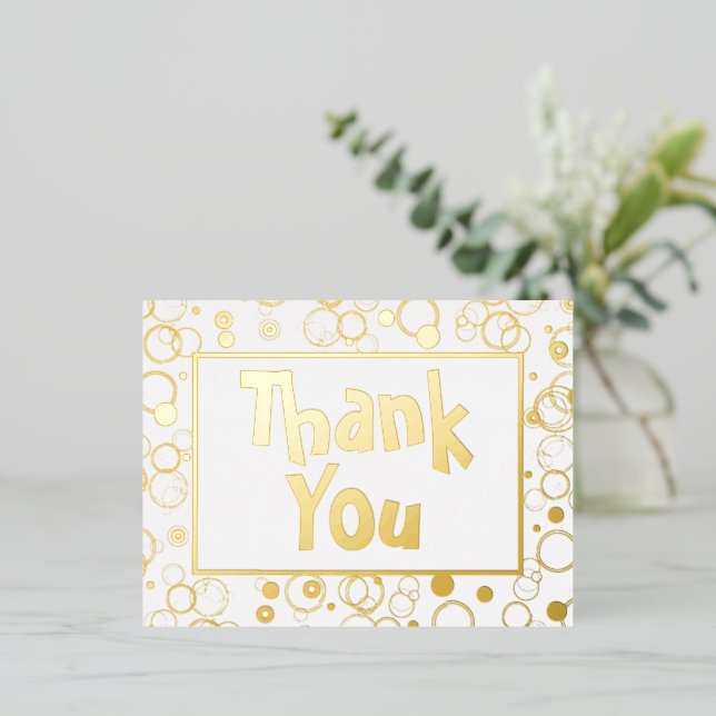Merci Fancy Pour N'Importe Quelle Occasion Carte P (Debout devant)