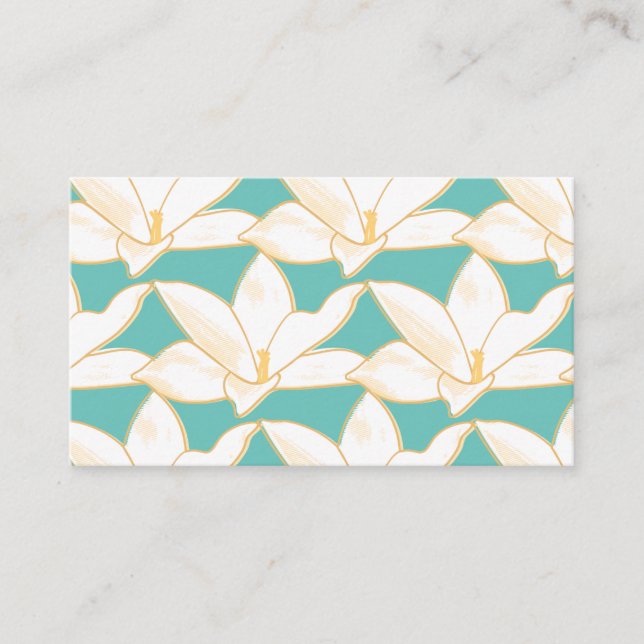 Merci floral audacieux pour carte de boîtier d'ent (Devant)
