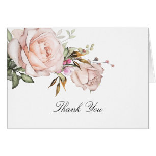 Merci floral de rose vintage de rose