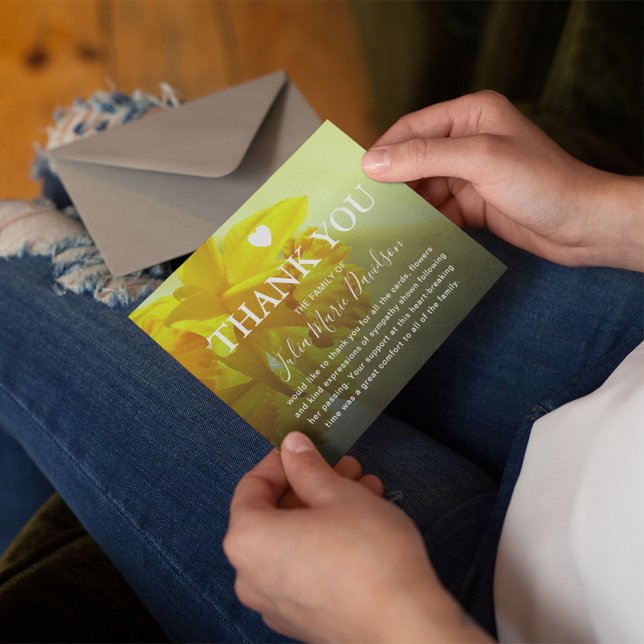 Merci funéraire | Mémorial de la jonquille (Créateur téléchargé)