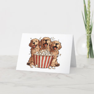 Merci Golden Retriever Chiens Movie Popcorn