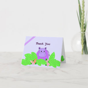 Merci Hippopotame Violet