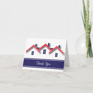 Merci immobilier - Rouge, Blanc et Bleu