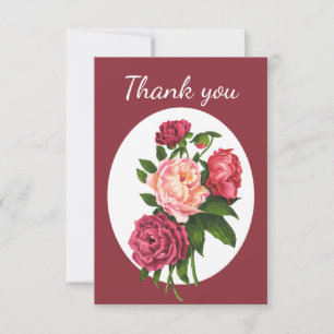 Merci Jardin Fleurs Peony Floral Art
