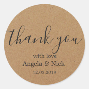 Merci Kraft Avec Sticker Amour