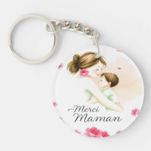 Merci Maman – Emotional Watercolor Illustration fo