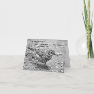 Merci, maman. (La carte indique qu'elle bascule)