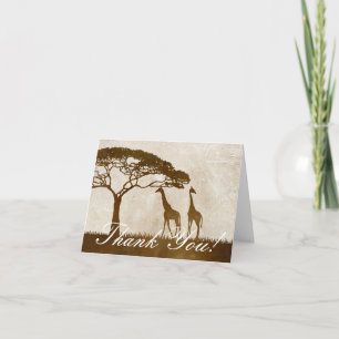 Merci Mariage de la Girafe Brown et ivoirienne