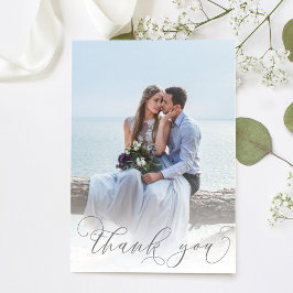 Merci Mariage de photo simple script