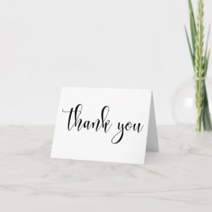 Merci Mariage Moderne Typographie Noir 2