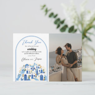 Merci Mariage Santorin Grèce Photo grecque