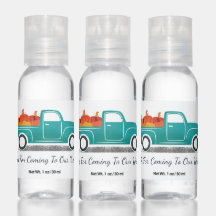 Merci Mariage Vintage Camion et Citrouilles