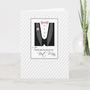 Merci Meilleur Homme, Tux, Rose Rose, Noir