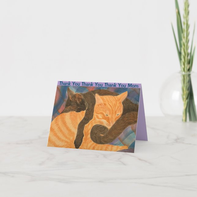 Merci Merci Merci Carte de remerciements (Devant)