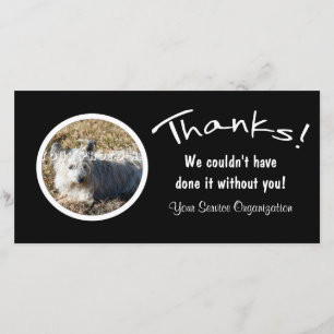 Merci ! Merci photo personnalisé