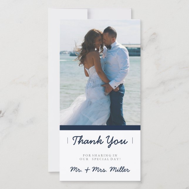 Merci minimaliste | MARIAGE (Devant)