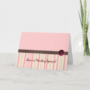 Merci Modèle des cartes de notes