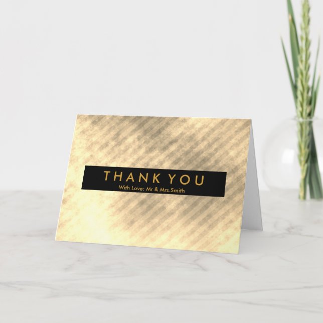 Merci moderne diagonale bleu et rose (Devant)