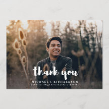 Merci moderne d'obtention du diplôme de photo