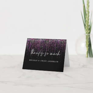 Merci moderne Parties scintillant Edgy Magenta